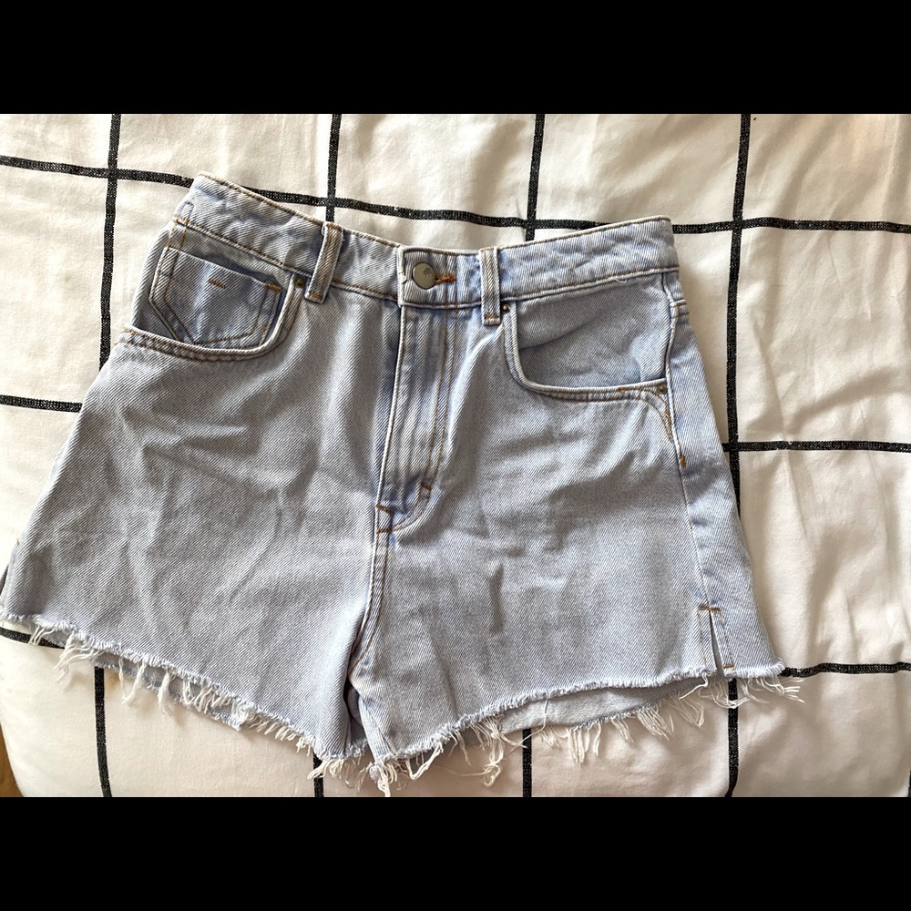 Zara High-rise Jean Shorts